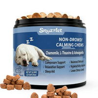 Melatonin for Dogs, Dog Melatonin Calming Chews for Small and Large Dogs - Natural Sleep Aid for Anxiety-120 Soft Chews